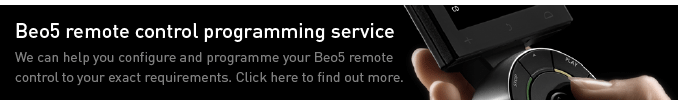 Beo 5 remote control programming service